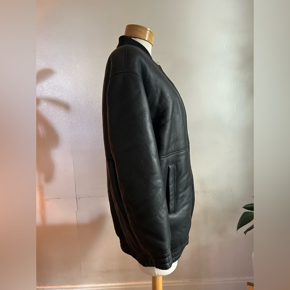 Loulou Studio Gabriola Shearling Bomber - Picture 9 of 16